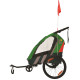 Bicycle trailer Bellelli Trailblazer for kids green