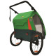 Bicycle trailer Bellelli Trailblazer for kids green