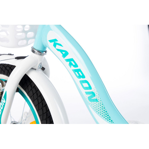 Bicycle Karbon Kitty 16 turquoise-white