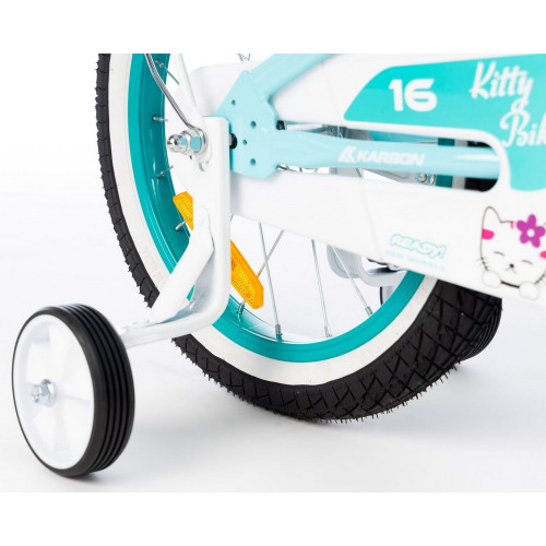 Bicycle Karbon Kitty 16 turquoise-white