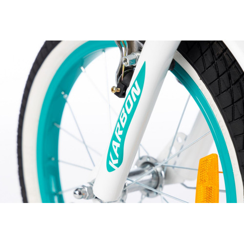 Bicycle Karbon Kitty 16 turquoise-white