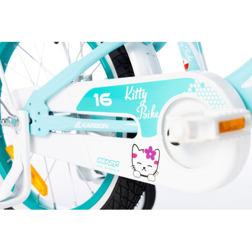 Bicycle Karbon Kitty 16 turquoise-white