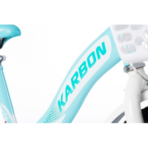 Bicycle Karbon Kitty 16 turquoise-white