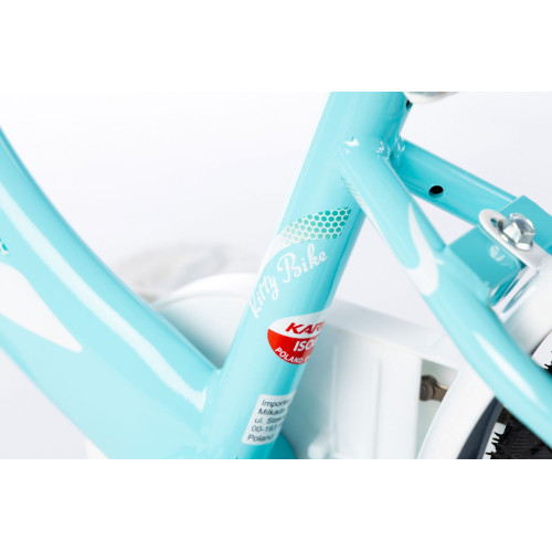 Bicycle Karbon Kitty 16 turquoise-white