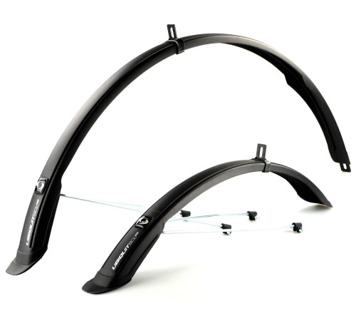 Mudguard set Simpla UBIQUIT SDL 46 black/black