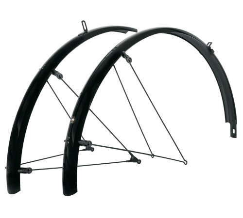Mudguards set 28" SKS Bluemels Basic 45mm black