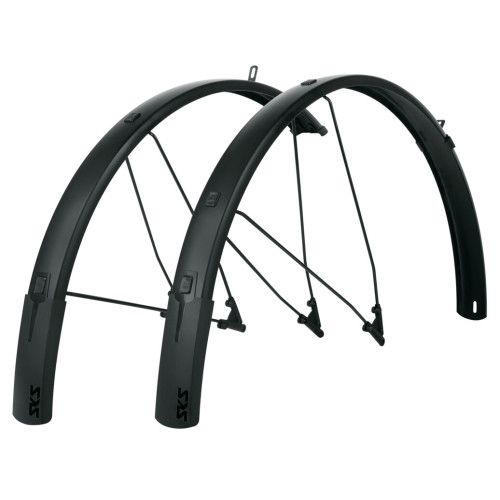 Mudguards set 28" SKS Bluemels Style 56mm black