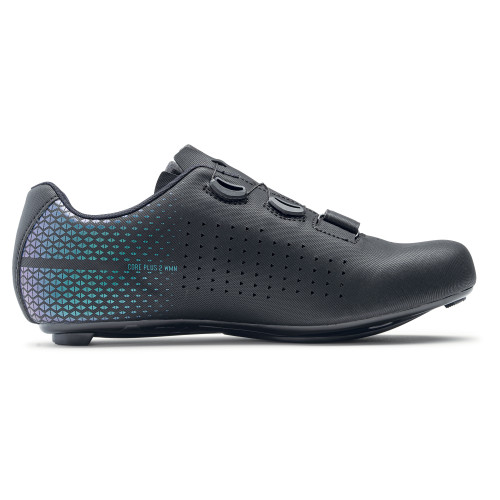 Cycling shoes Northwave Core Plus 2 WMN Road black-iridescent-39