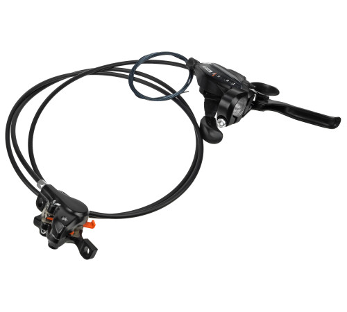 Aizmugurējās disku bremzes Shimano ST-EF505(R)/BR-MT200 8-speed