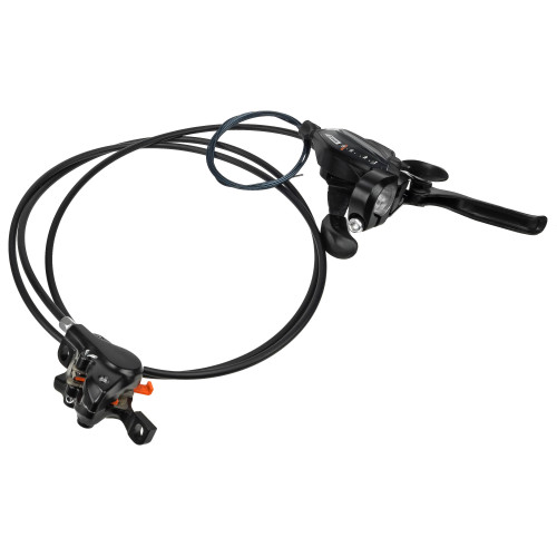 Aizmugurējās disku bremzes Shimano ST-EF505(R)/BR-MT200 8-speed