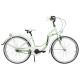 Velosipēds AZIMUT Vintage 26" 3-speed 2025 mint-white matt