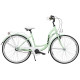 Velosipēds AZIMUT Vintage 28" 3-speed 2025 mint-white matt