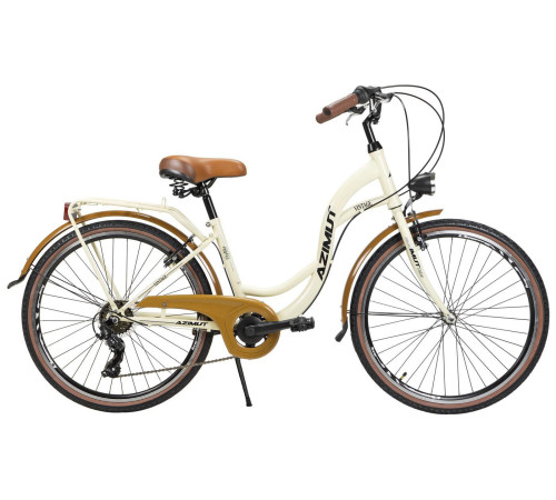 Bicycle AZIMUT Vintage TX-7 26" 2025 cream-brown shiny