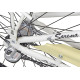 Velosipēds AZIMUT Sarema ALU 26" 3-speed 2025 light cream shiny