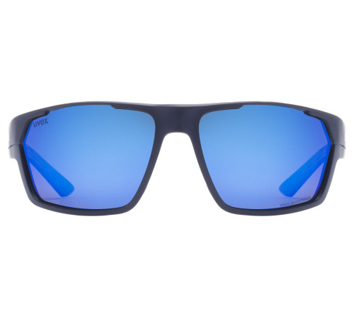 Brilles Uvex sportstyle 233 P deep space matt / mirror blue