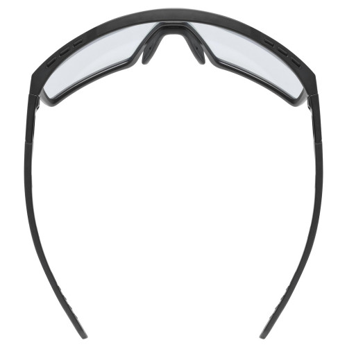 Glasses Uvex mtn perform V black matt / litemirror blue