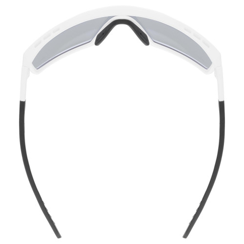 Glasses Uvex mtn perform V white matt / litemirror blue