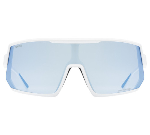 Brilles Uvex sportstyle 235 V white matt / litemirror blue