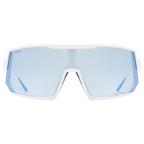 Brilles Uvex sportstyle 235 V white matt / litemirror blue