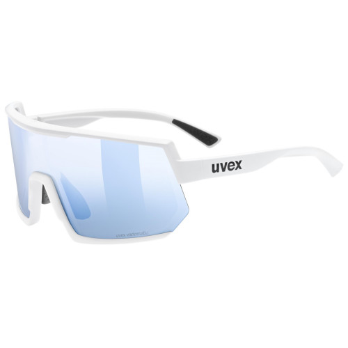 Brilles Uvex sportstyle 235 V white matt / litemirror blue