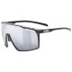 Glasses Uvex mtn perform black matt / mirror silver