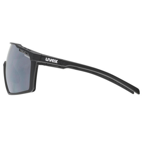 Glasses Uvex mtn perform black matt / mirror silver
