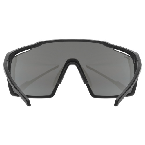 Glasses Uvex mtn perform black matt / mirror silver