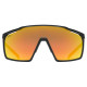 Brilles Uvex mtn perform black-red matt / mirror red