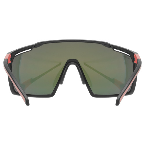 Brilles Uvex mtn perform black-red matt / mirror red