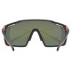 Brilles Uvex mtn perform black-red matt / mirror red