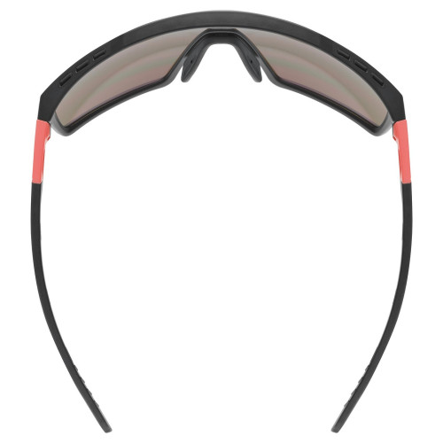 Brilles Uvex mtn perform black-red matt / mirror red