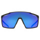 Brilles Uvex mtn perform black-blue matt / mirror blue