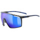 Brilles Uvex mtn perform black-blue matt / mirror blue