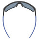 Brilles Uvex mtn perform black-blue matt / mirror blue
