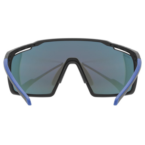 Brilles Uvex mtn perform black-blue matt / mirror blue