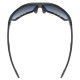 Brilles Uvex sportstyle 706 black matt / mirror blue
