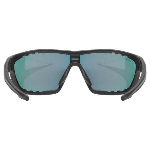 Brilles Uvex sportstyle 706 black matt / mirror blue