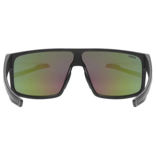 Brilles Uvex LGL 51 black matt / mirror green