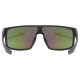 Brilles Uvex LGL 51 black matt / mirror green