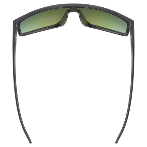 Brilles Uvex LGL 51 black matt / mirror green
