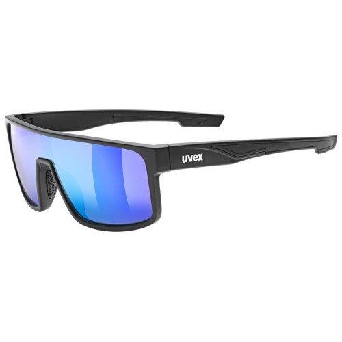 Brilles Uvex LGL 51 black matt / mirror green