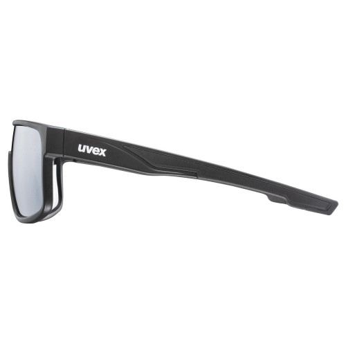 Brilles Uvex LGL 51 black matt / mirror silver