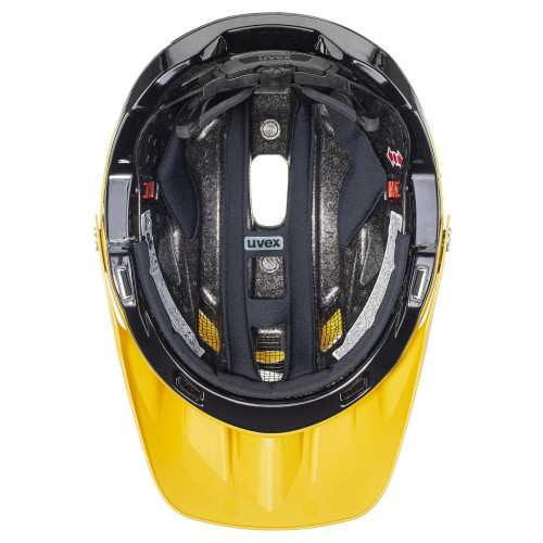 Velo ķivere Uvex quatro integrale sunbee-black-56-61CM