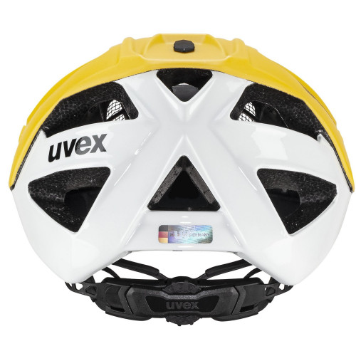 Velo ķivere Uvex quatro cc sunbee-white-56-61CM