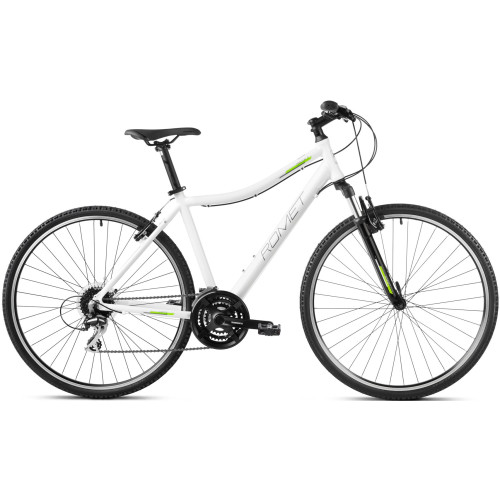 Velosipēds Romet Orkan 2 D 28" 2023 white-green-20" / L