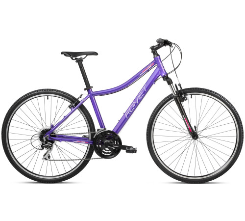 Velosipēds Romet Orkan 2 D 28" 2023 violet-white-20" / L