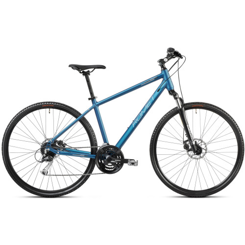 Bicycle Romet Orkan 3 M 28" 2023 navy blue-sky blue-18" / M