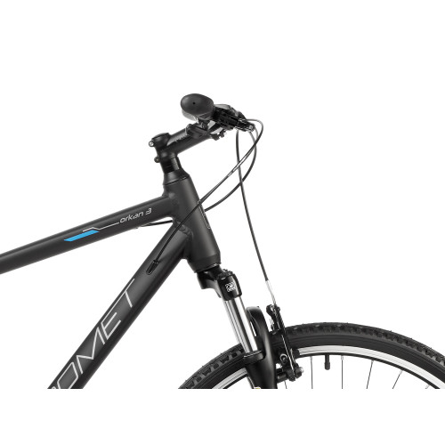 Bicycle Romet Orkan 3 M Lite 28" 2023 black-sky blue-18" / M