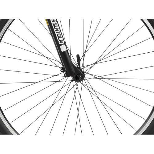 Bicycle Romet Orkan 3 M Lite 28" 2023 black-sky blue-18" / M