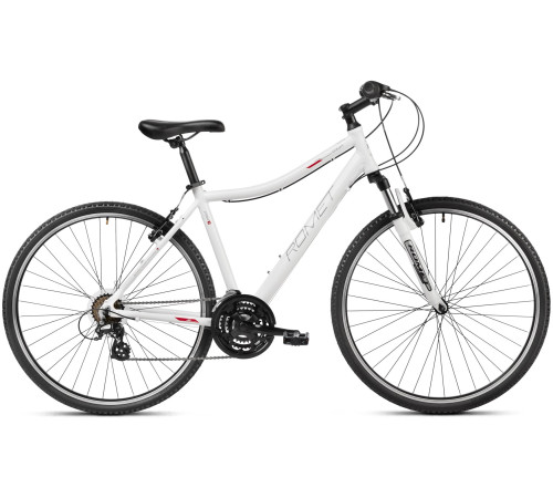 Bicycle Romet Orkan D Lite 28" 2023 white-violet-19" / L